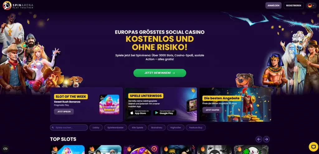 spinarena casino